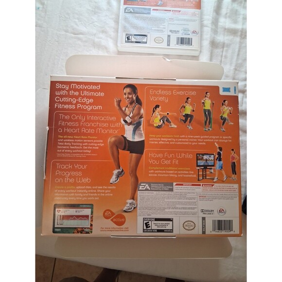 Wii Active 2 Personal Trainer Game Nintendo EA Sports New Open Box Complete - Picture 12 of 12